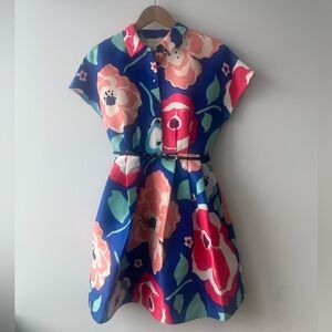 Kate Spade Poppy Floral Dress- Summer Wedding Guest -size 10